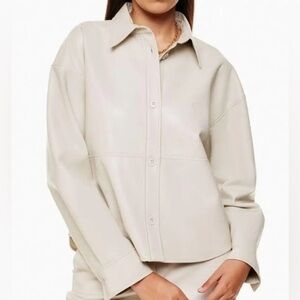 NWT Aritzia Babaton Pelli Shirt Jacket